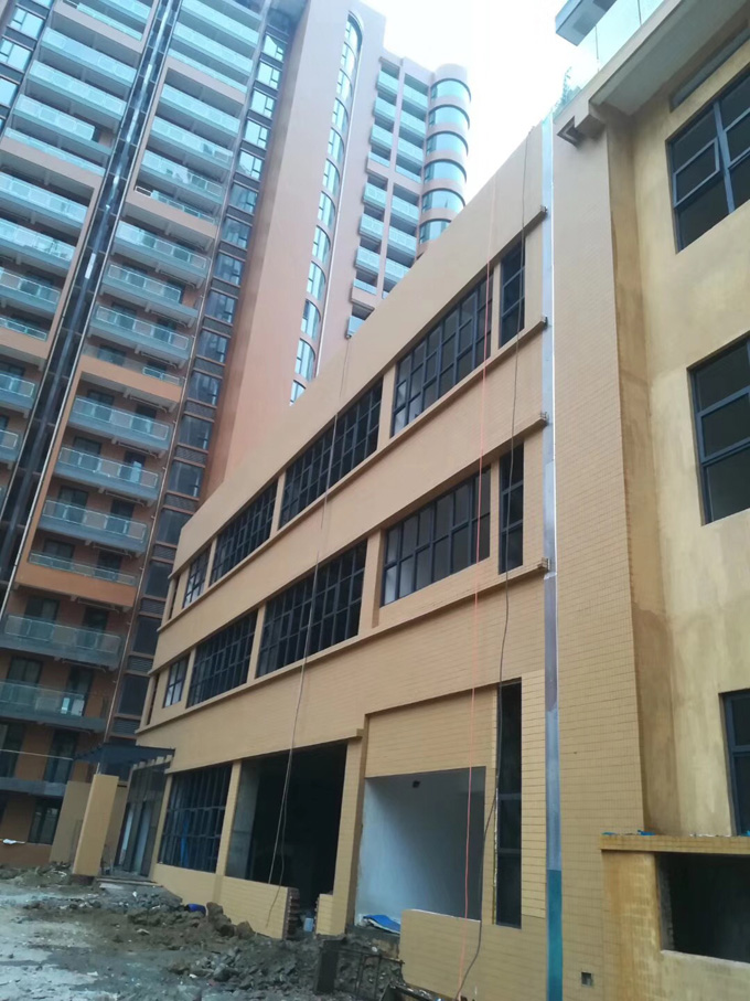 外墻清洗、外墻保潔現場